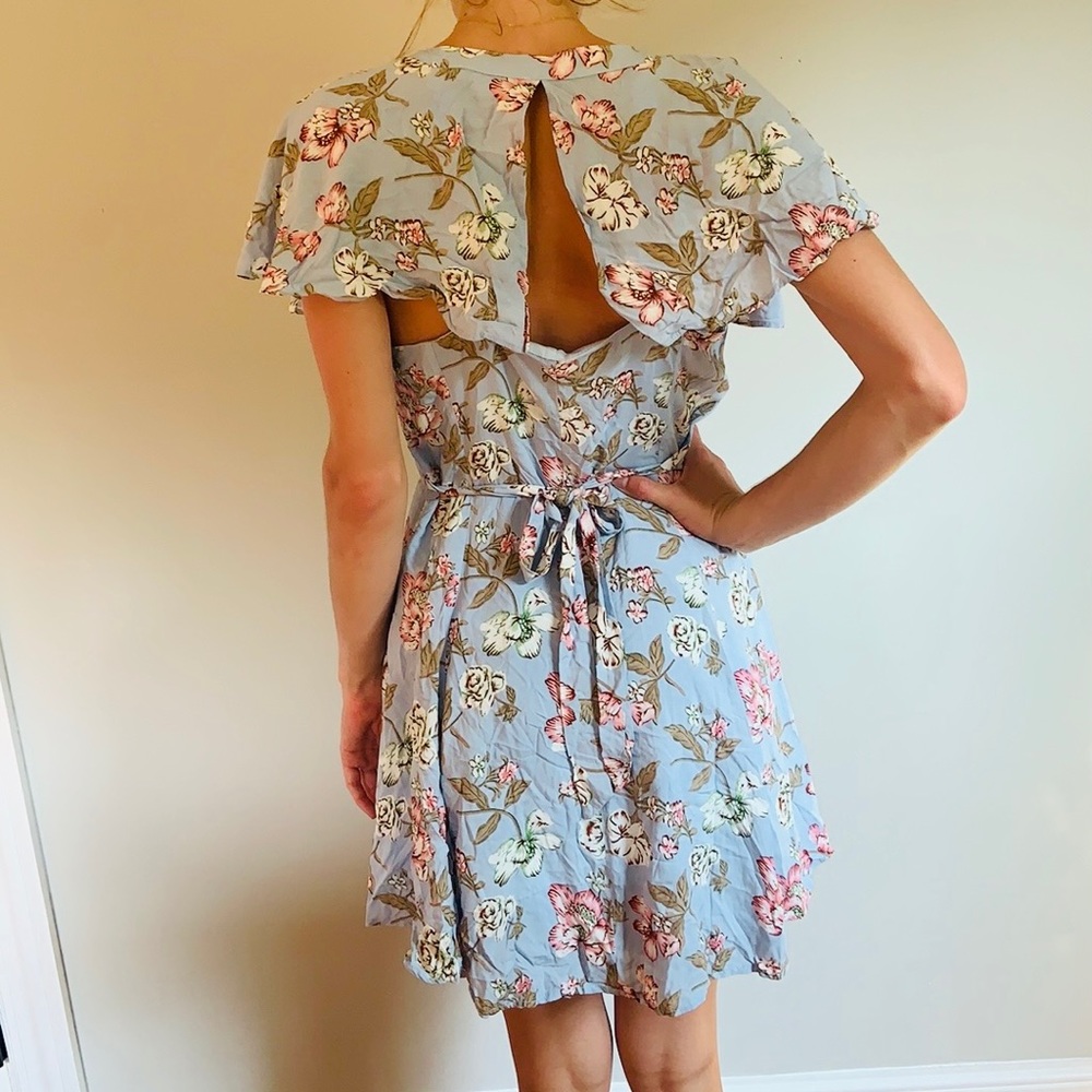 Flowing Floral Dress